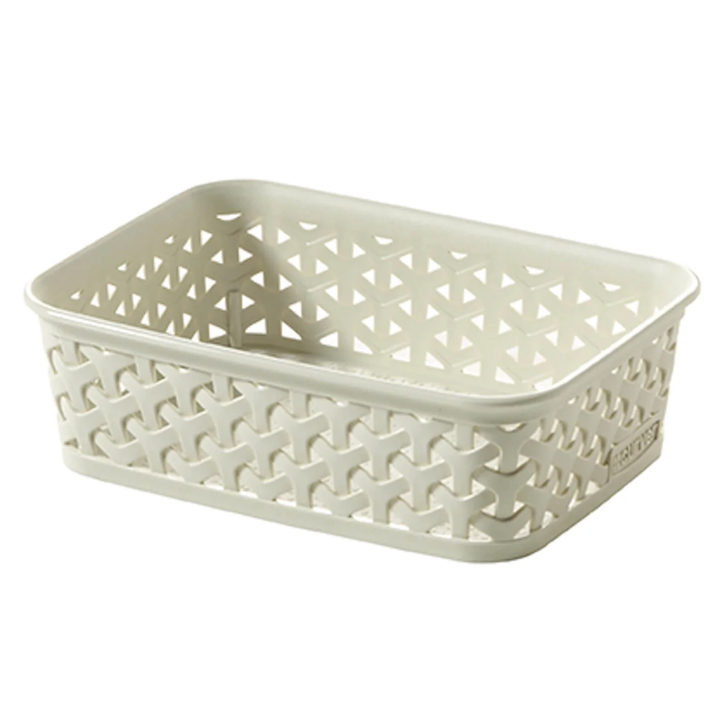 Curver My Style A6 Rectangular Plastic Storage Organiser - Vintage White