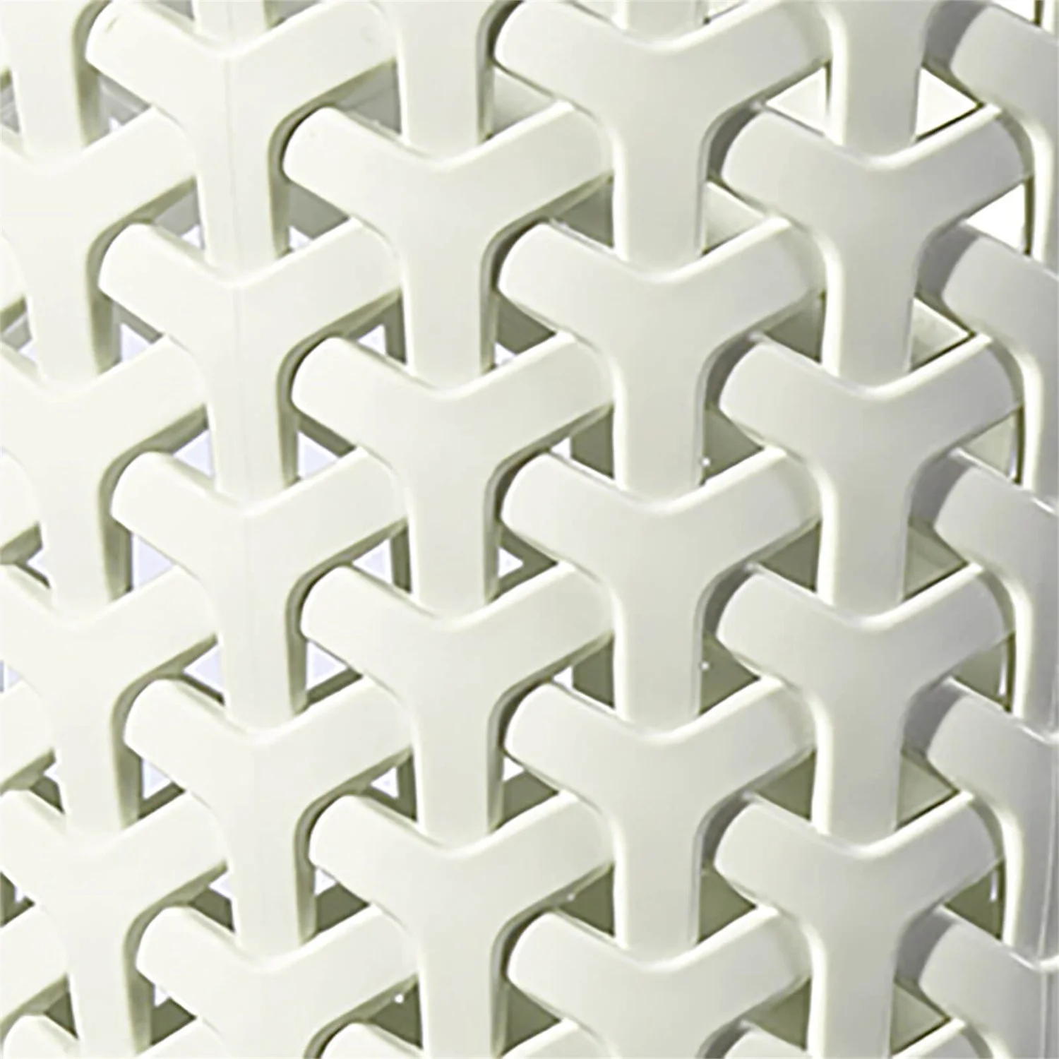 Curver My Style Large Rectangular Plastic Storage Basket - Vintage White - 18L - Image 6