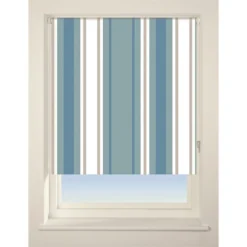 Stripe Roller Blind - 180cm - Blue