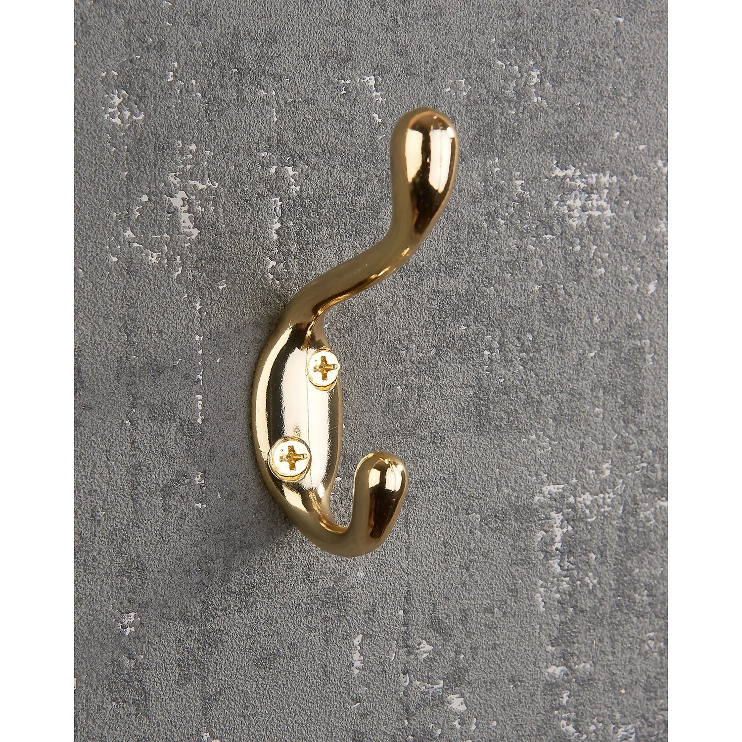 Basic Coat Hook - Polished Brass - Image 2