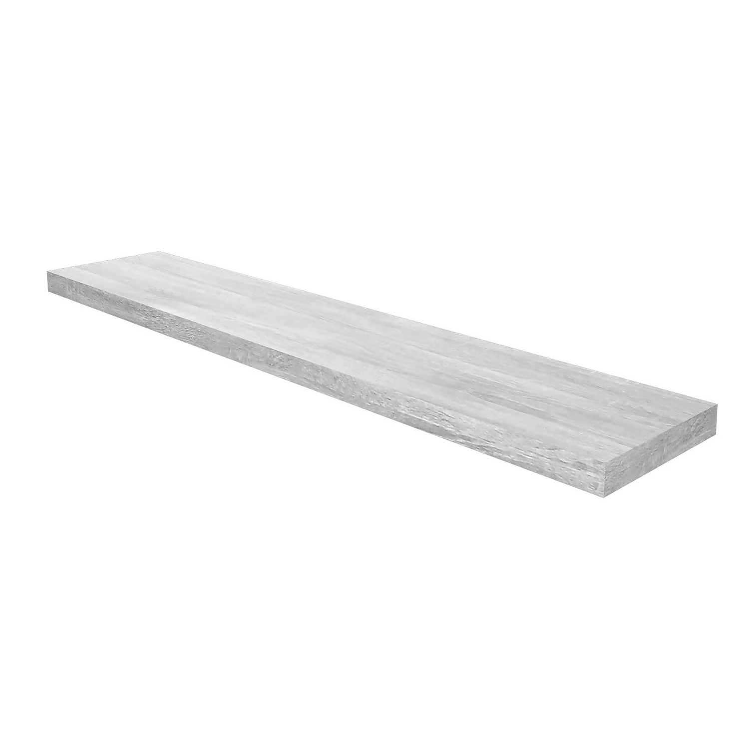 Floating Shelf - Grey Oak - 1200 X 240 X 38mm