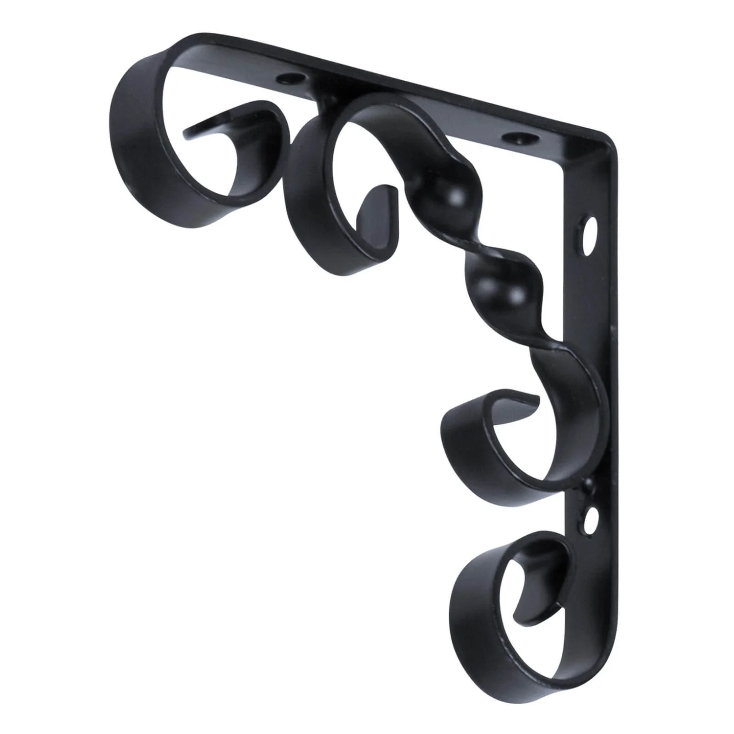 None Scroll Bracket - Black - 100x100mm