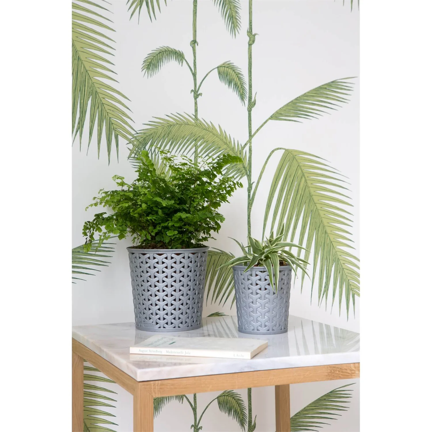 Curver My Style Large 1.6L Round Plastic Storage Organiser - Grey - Image 2