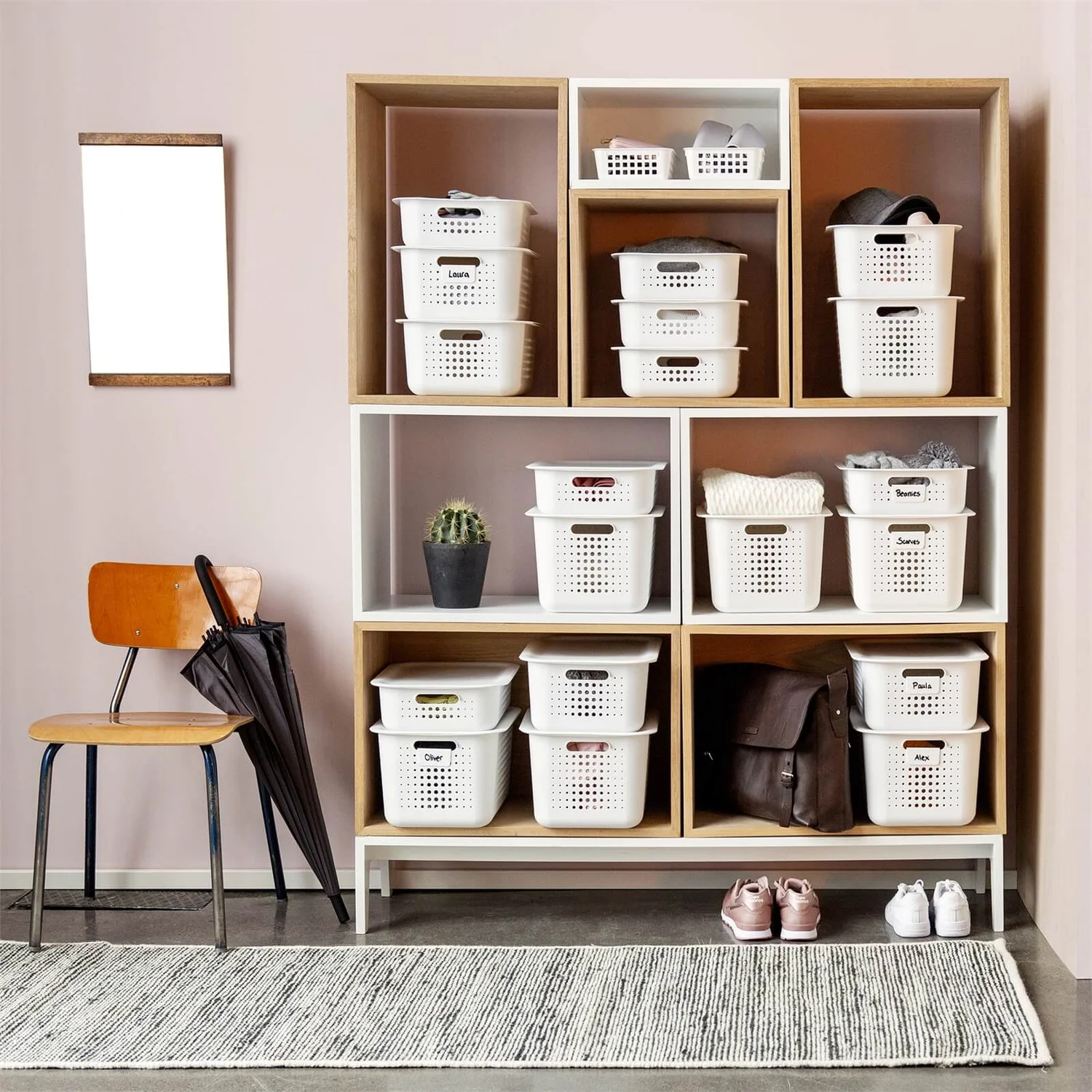 Smartstore Wardrobe Basket Lid - White - Image 4