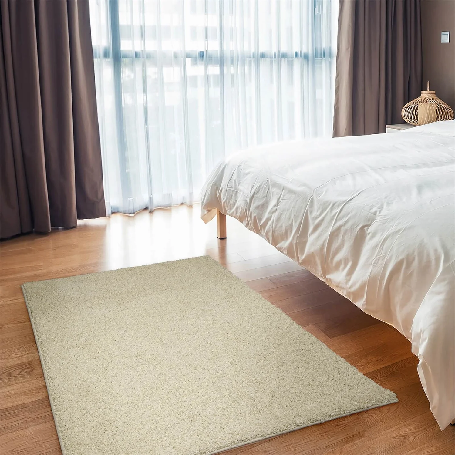 None Bali Washable Rug - Sugar White - Image 2