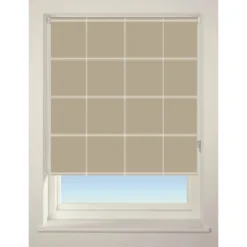 Check Roller Blind - 120cm