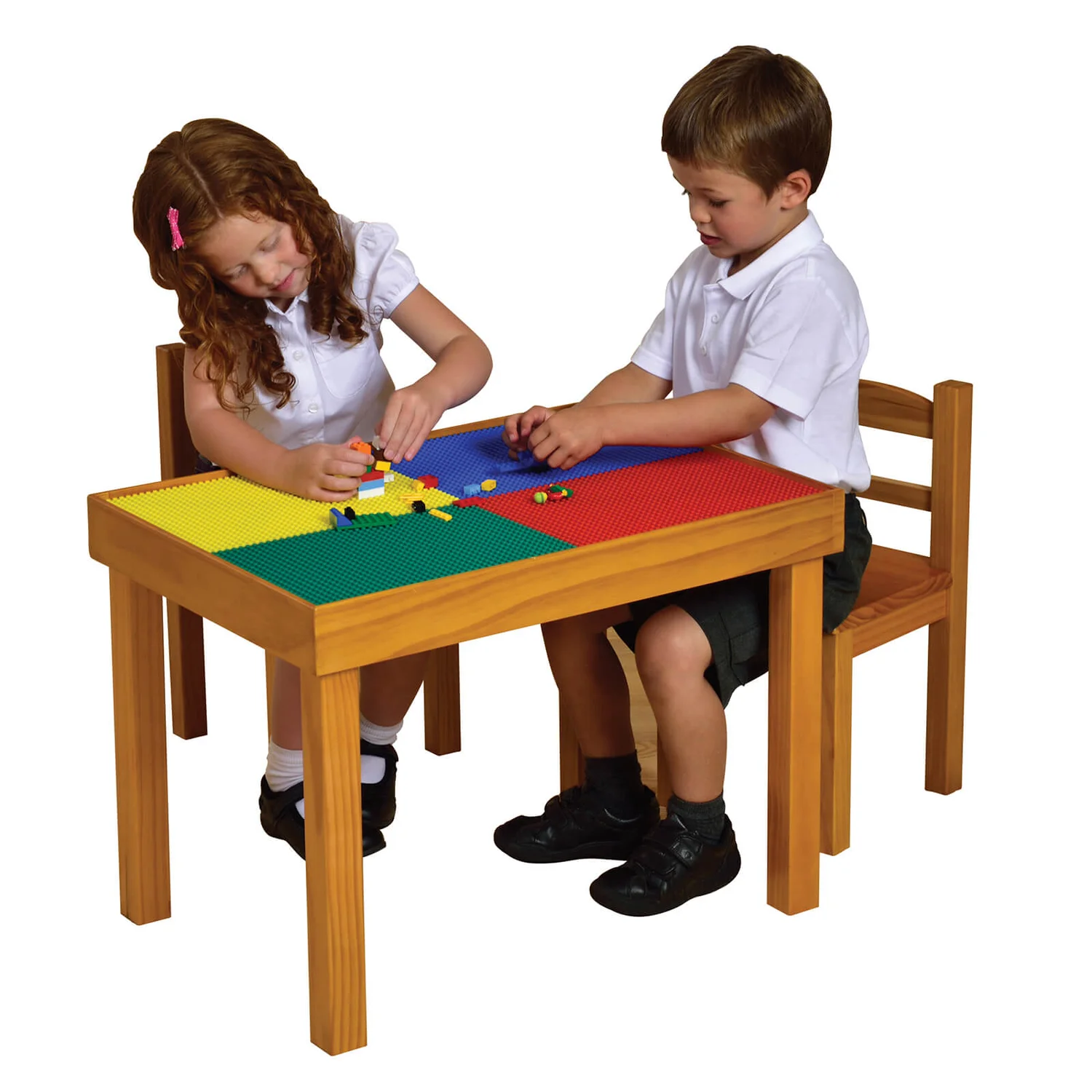 None Wooden Activity Table And Chair Set - Image 2