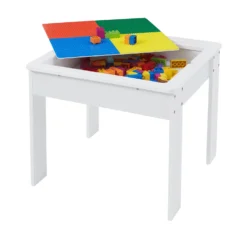 None Activity Table With Reversible Top - White