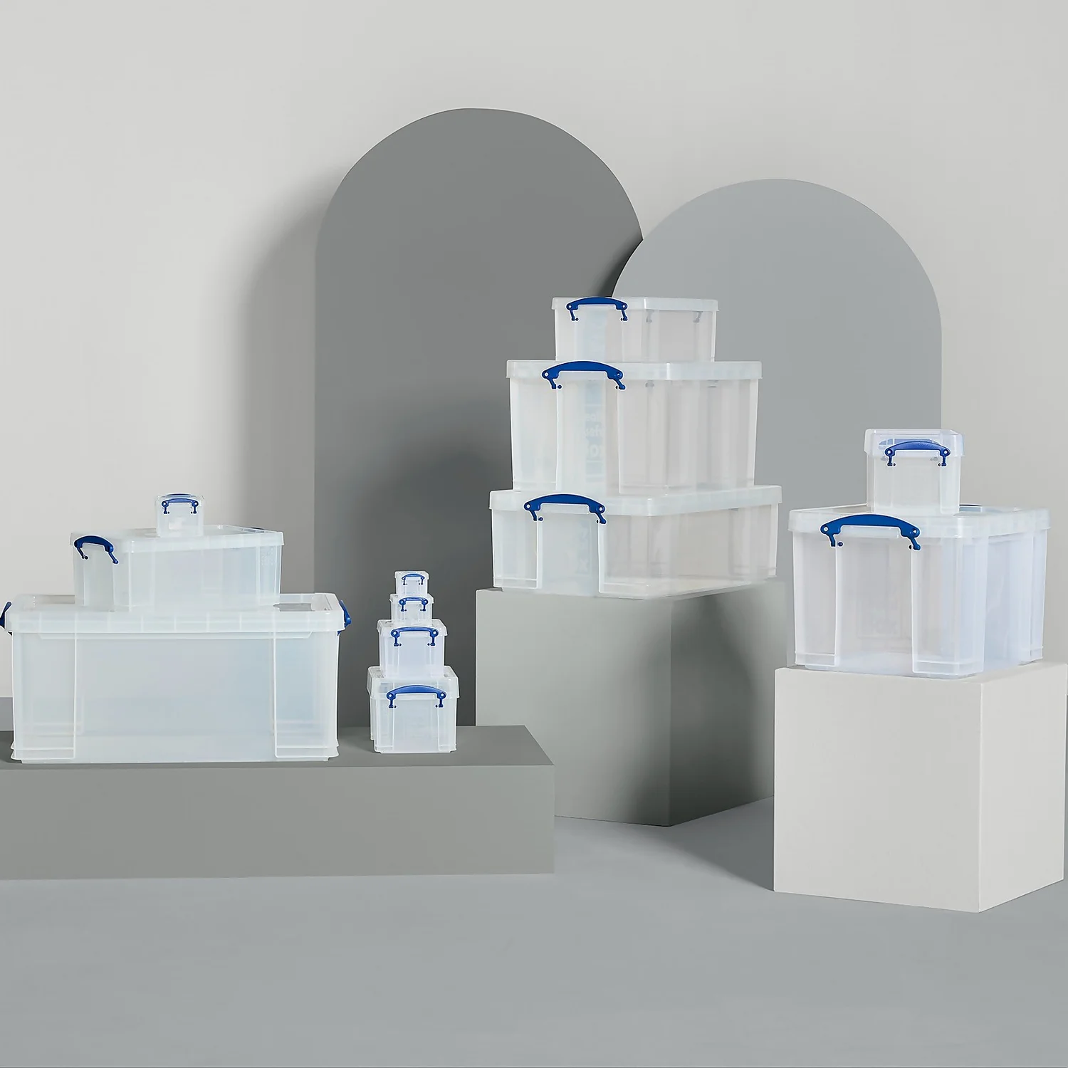 Really Useful Storage Box - Clear - 9L - Image 4