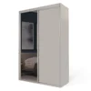Cashmere Freestanding Sliding Wardrobe With Interiors (W)1220mm