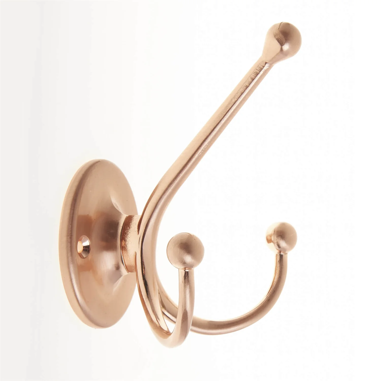 Oval Tri Hook - Brushed Copper - Image 3