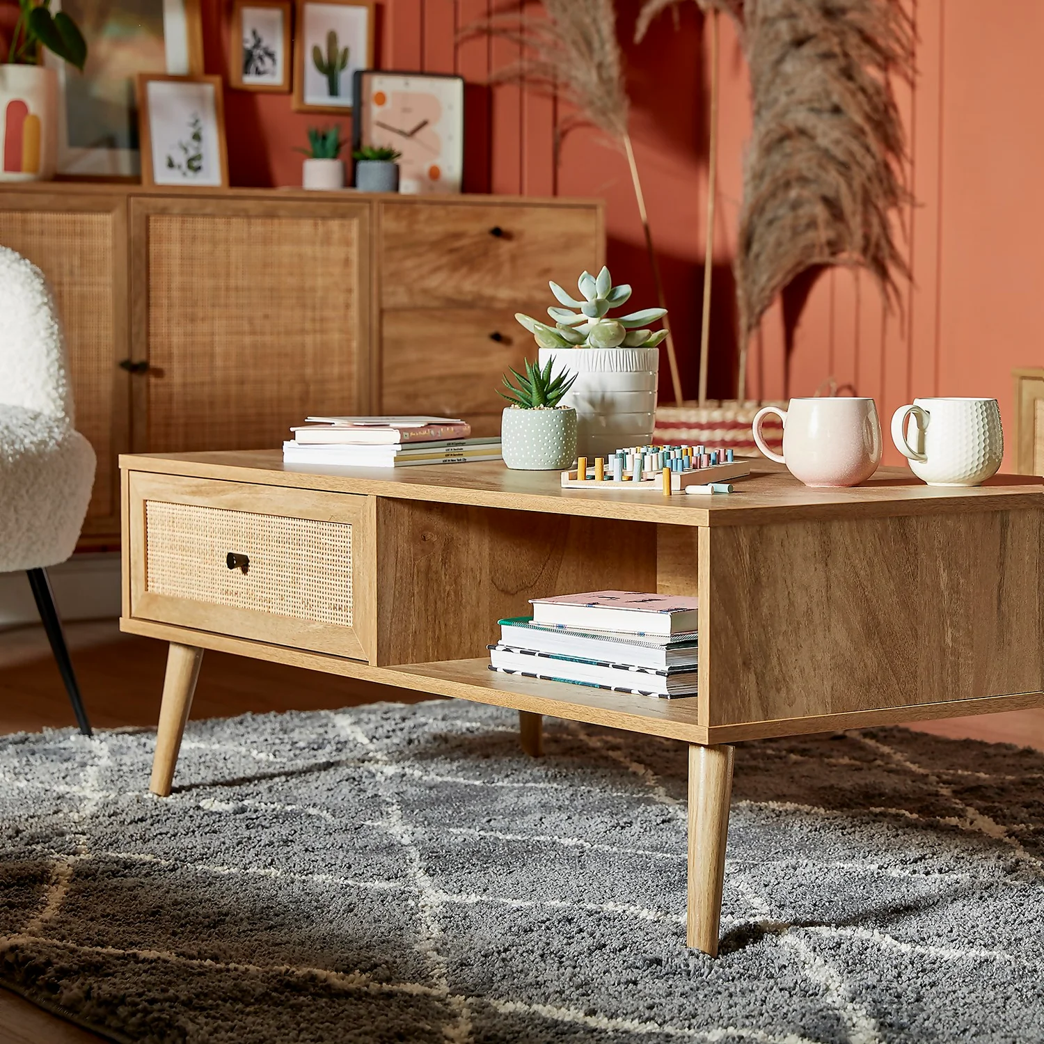 Kubu Rattan Coffee Table - Image 2