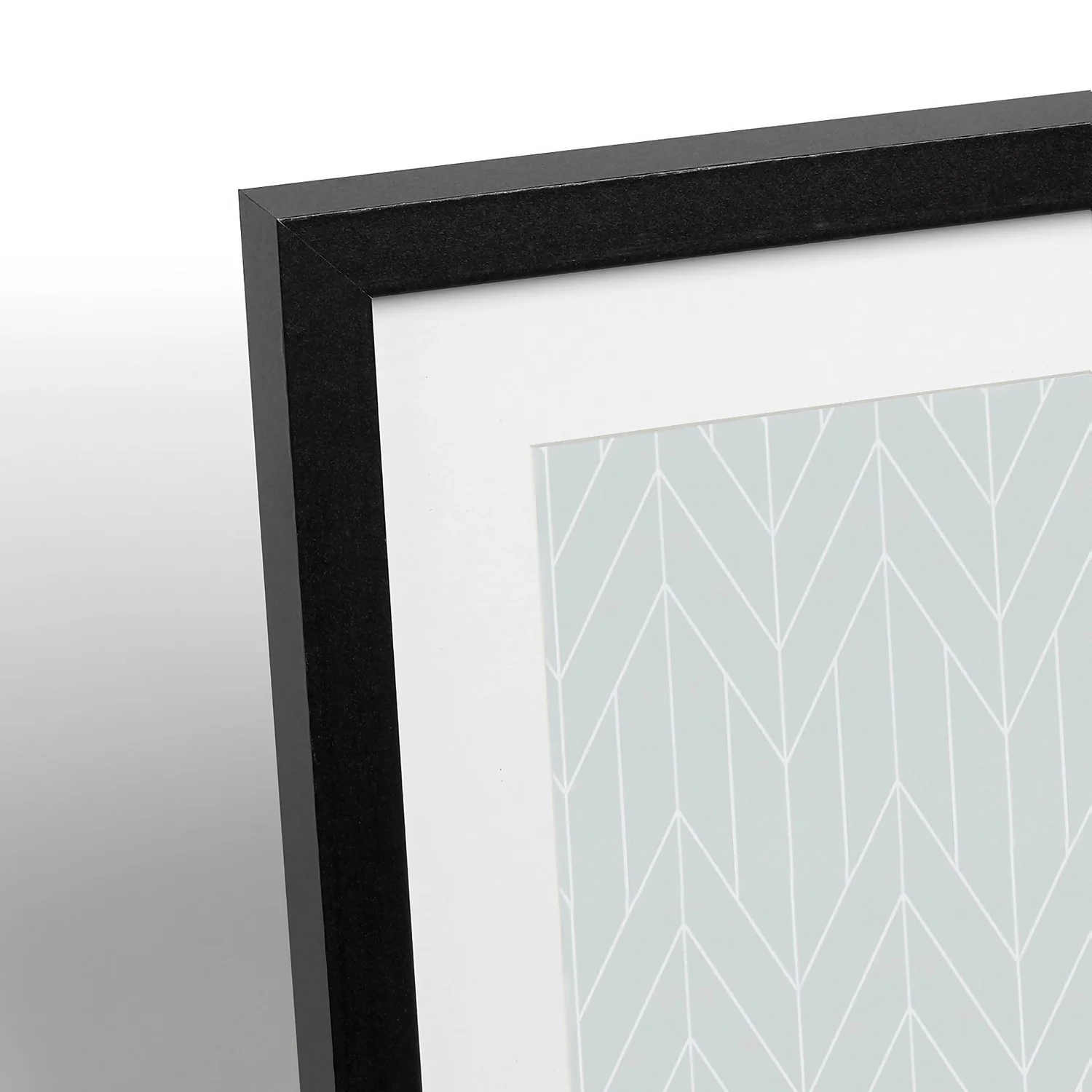 Box Photo Frame Multi Aperture - 40x40cm - Black - Image 4