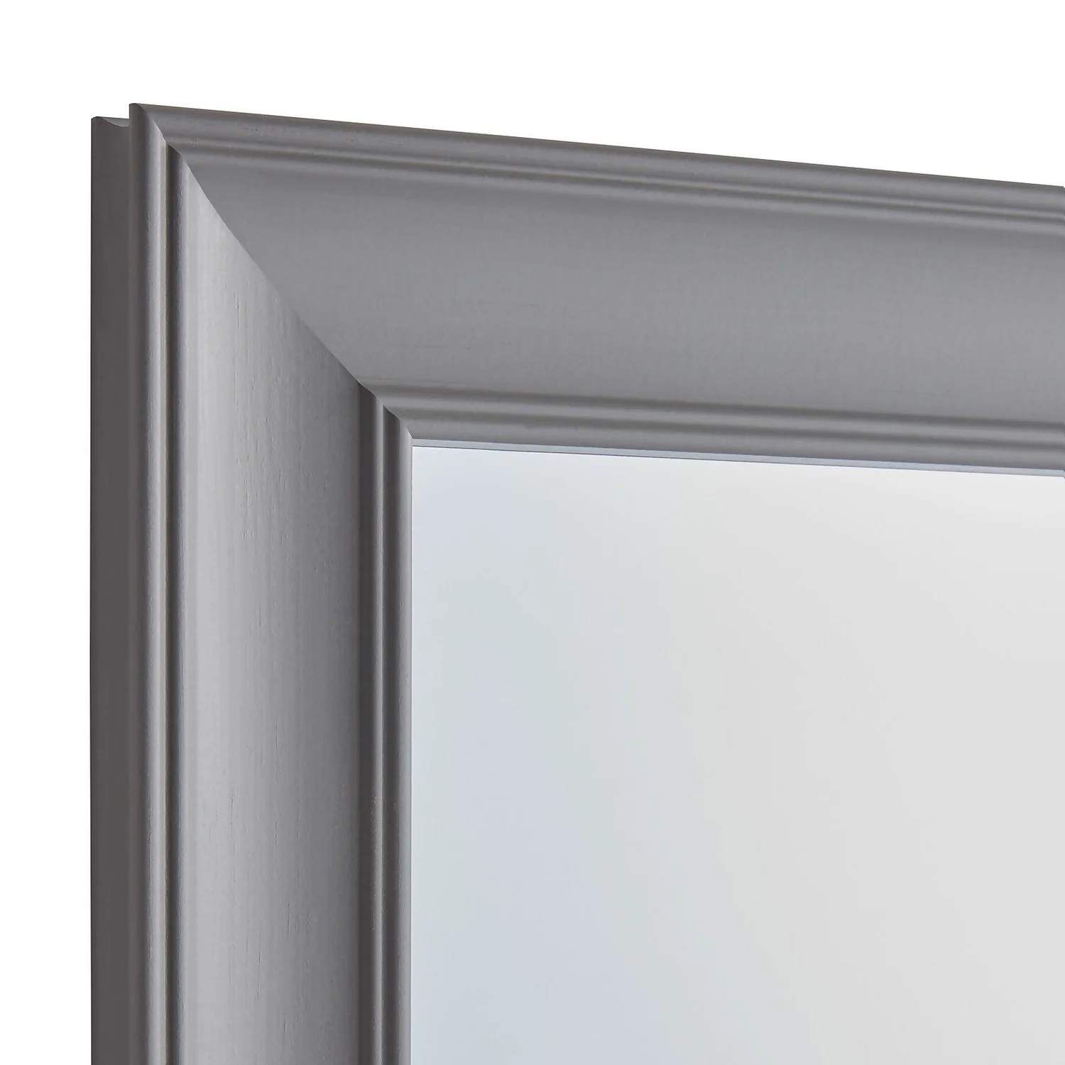 Coldrake Framed Mirror - Vapour Grey - 41x131cm - Image 2