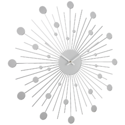 Metal Spike Wall Clock