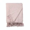 House Beautiful Geo Throw - Blossom & Mist - 150x183cm