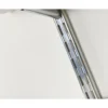 Twin Slot Shelving Kit - 1600mm Krome Twinslot And 470mm Brackets - Chrome Effect
