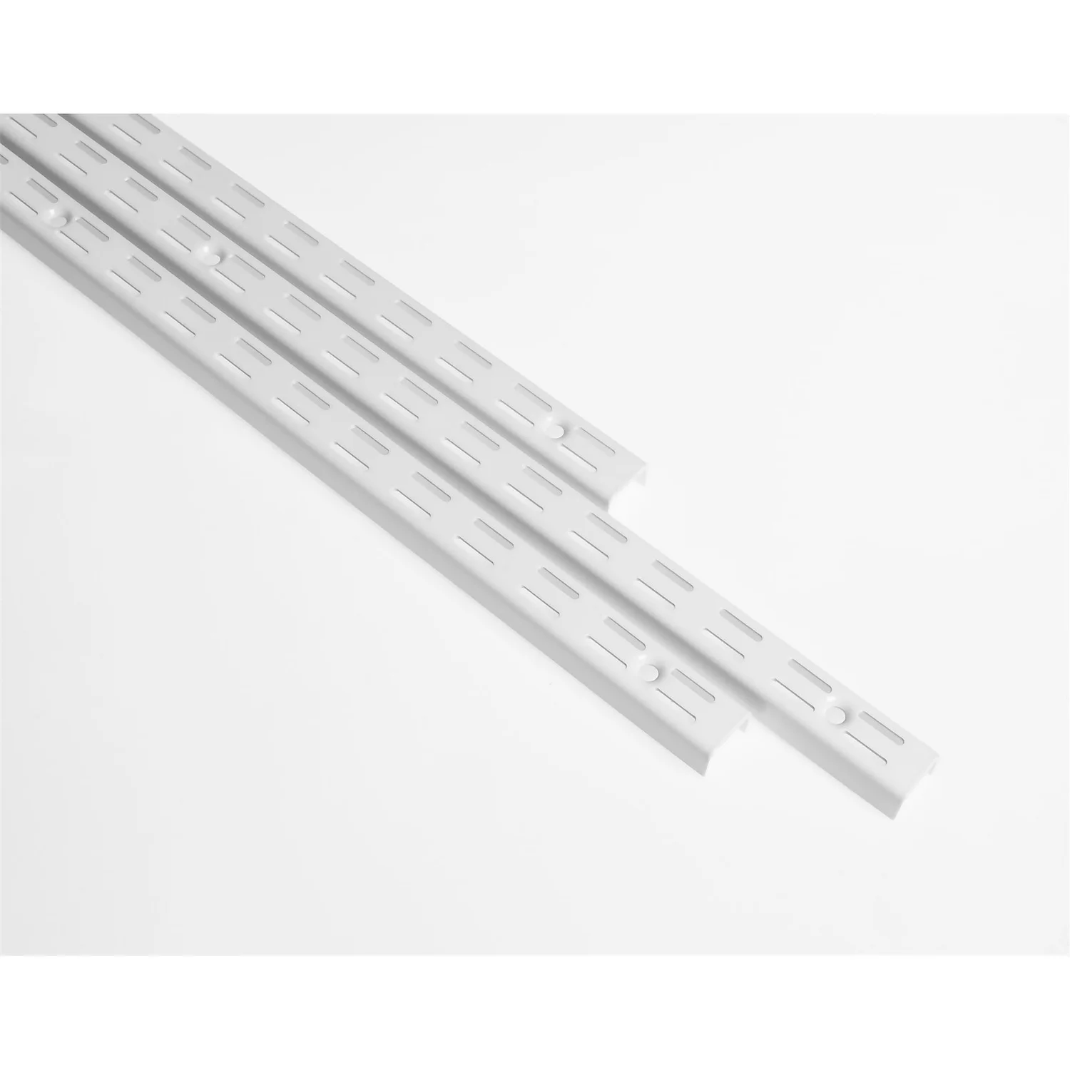 Anti-bacterial Twin Slot Shelving Kit - 1981mm White Twinslot And 270mm Brackets - White