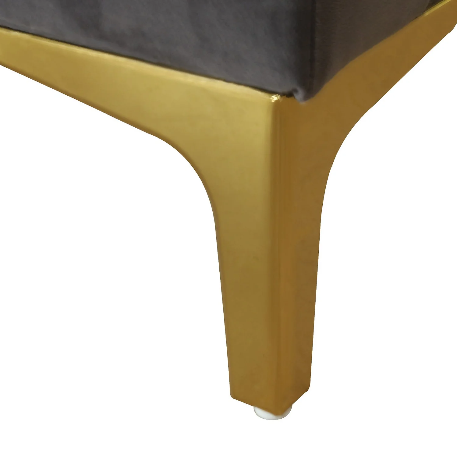 Donna Deco Double Bed - Grey - Image 6