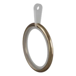 Curtain Rings (Pack Of 10) - Antique Brass