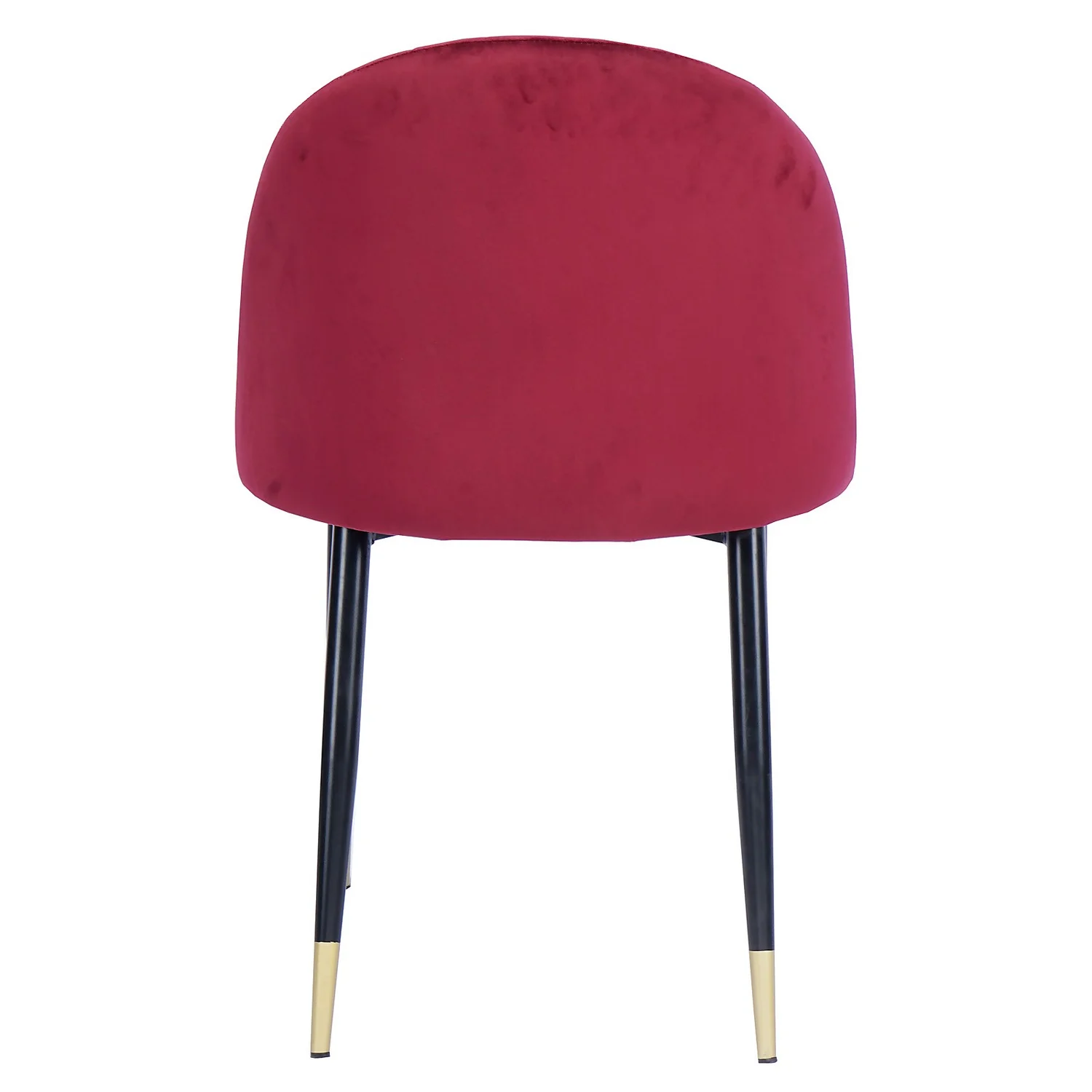 Illona Velvet Dining Chairs - Set Of 2 - Berry - Image 6