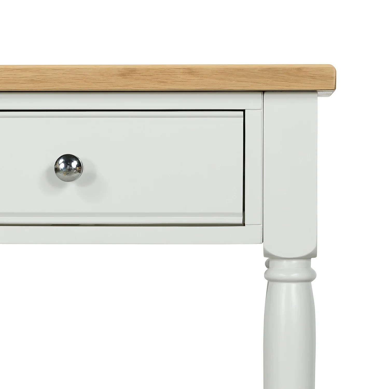 Westcott Oak Painted Console Table - Image 8