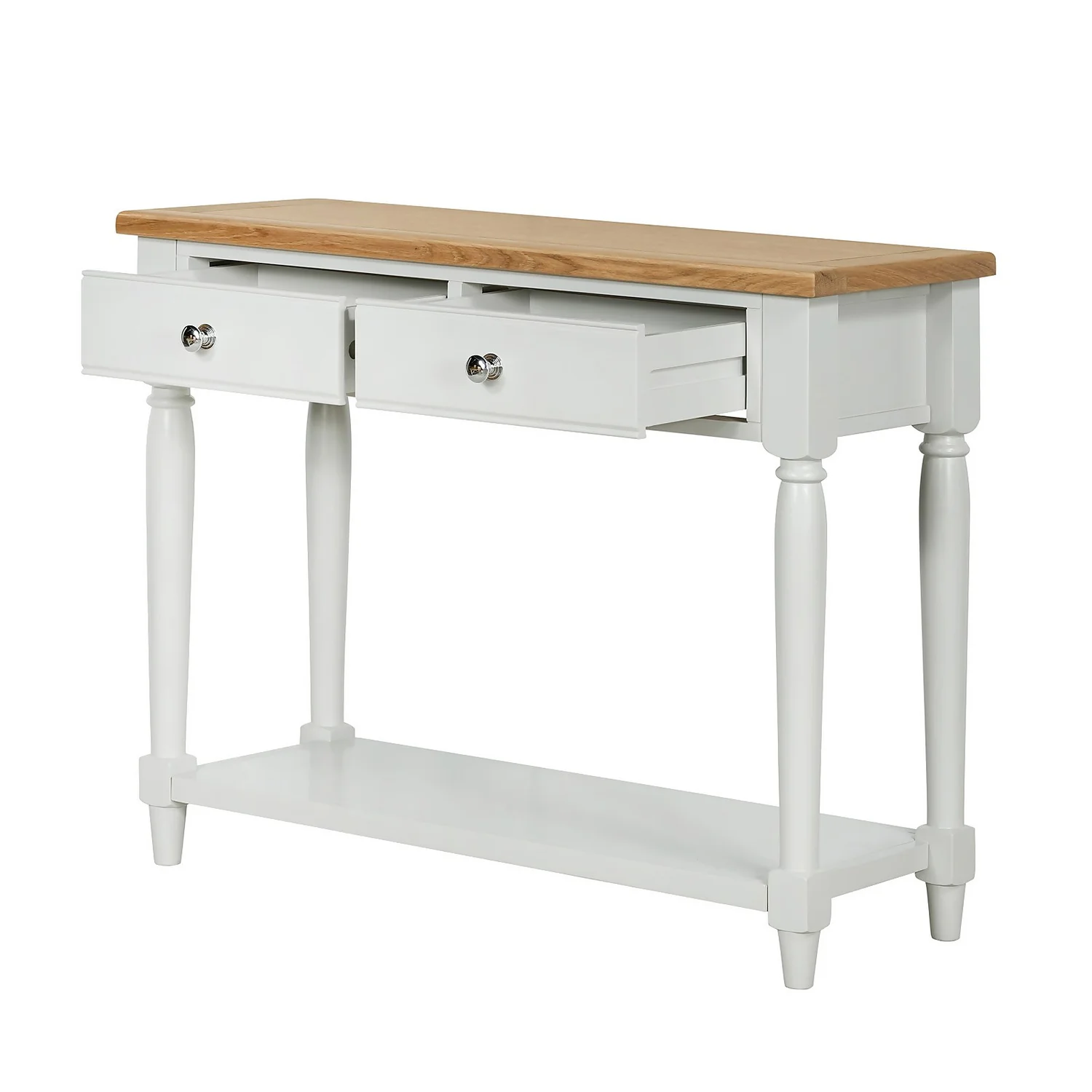 Westcott Oak Painted Console Table - Image 3