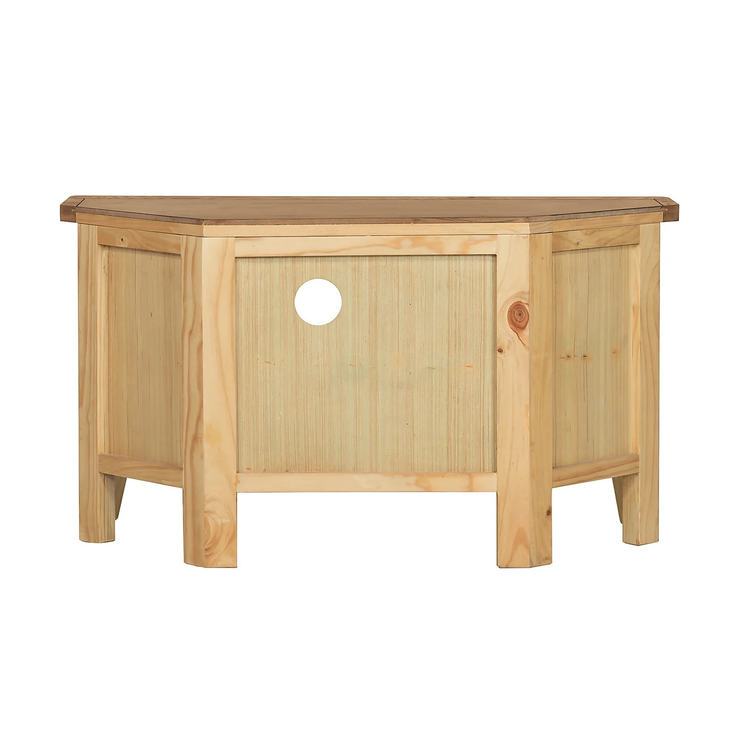 Hocombe Corner TV Stand - Oak - Image 5