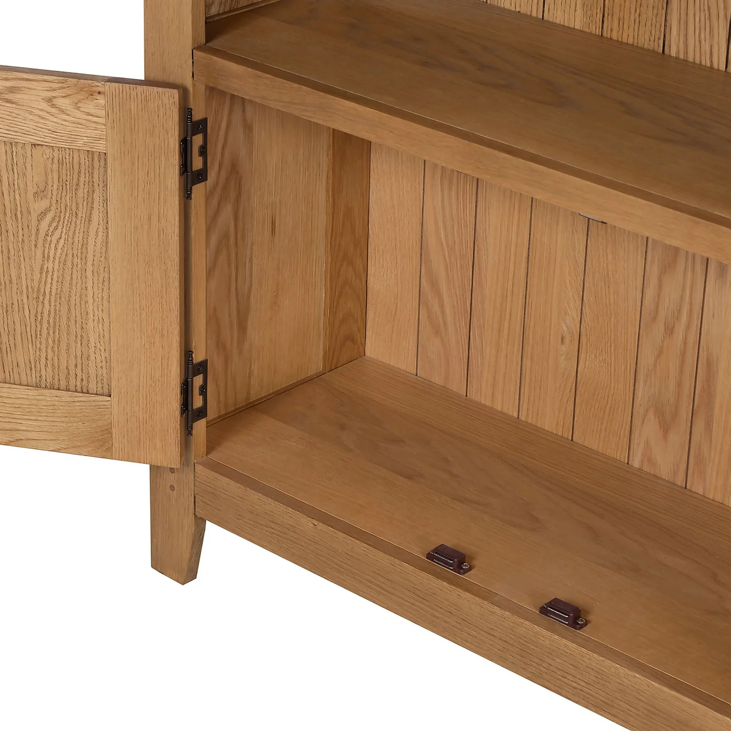 Hocombe Display Bookcase - Oak - Image 6