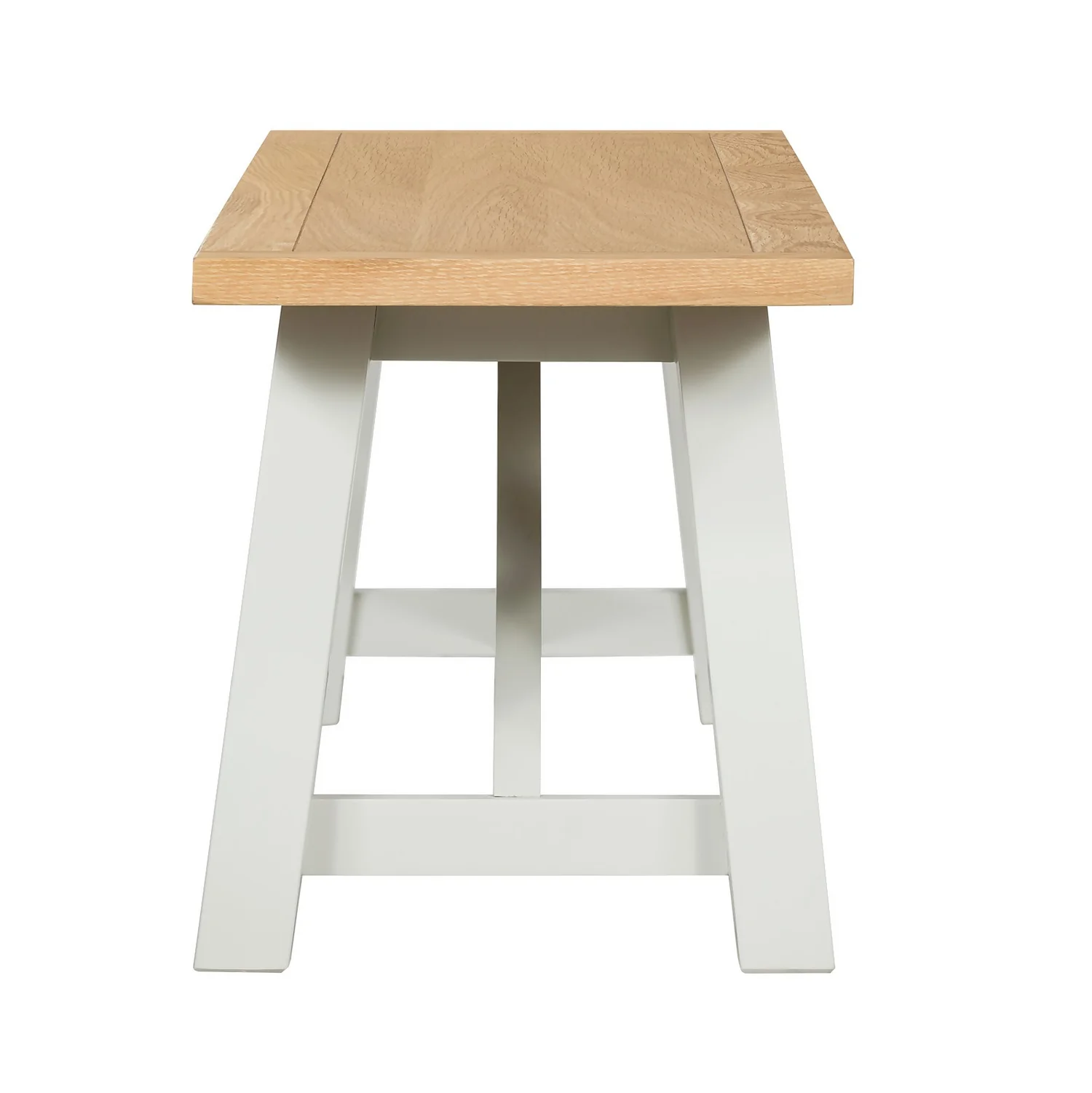 Ashstead Bench - Oak & Ivory - Image 4