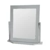 Square Dressing Table Mirror - Grey