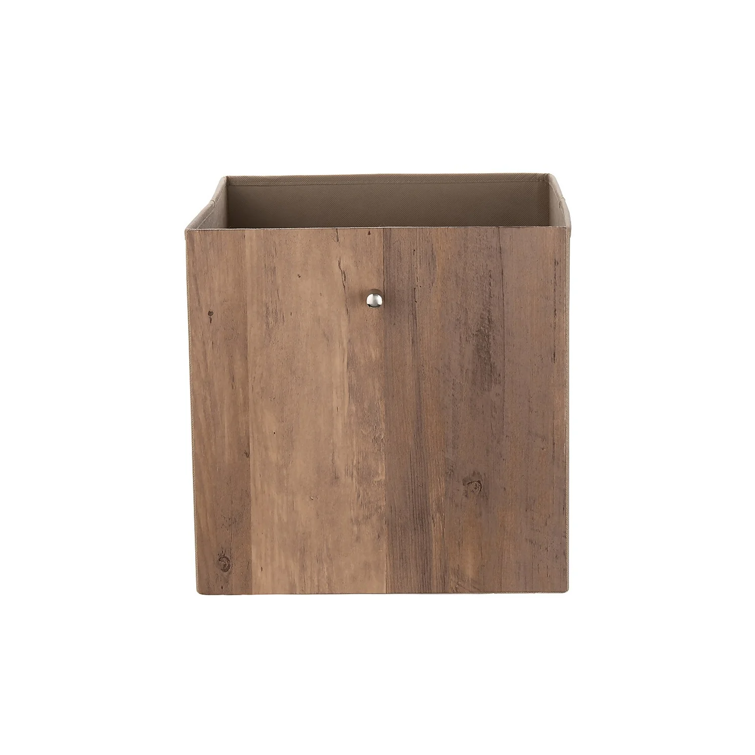Clever Cube Timber Front Insert - Faux Dark Wood - Image 3