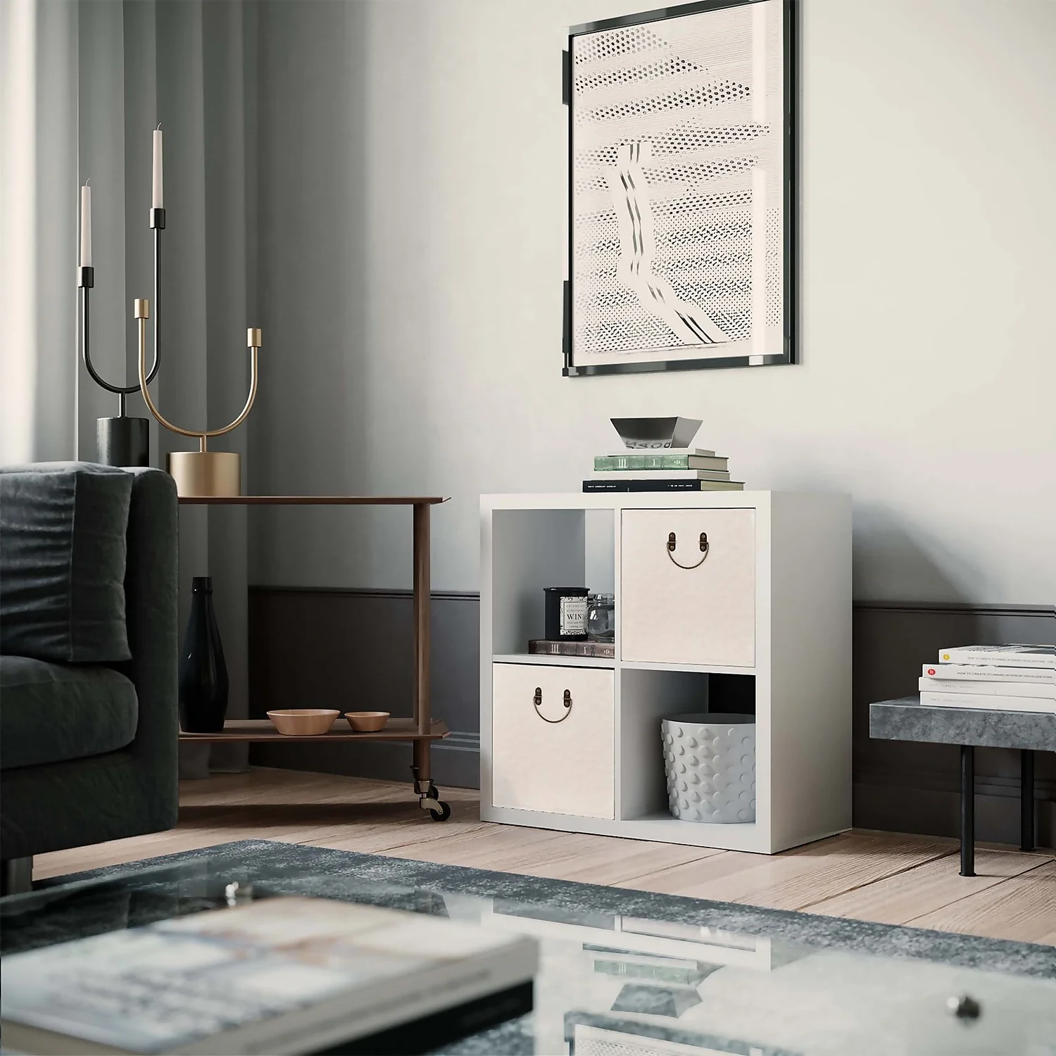 Clever Cube Mock Croc Insert - White - Image 2