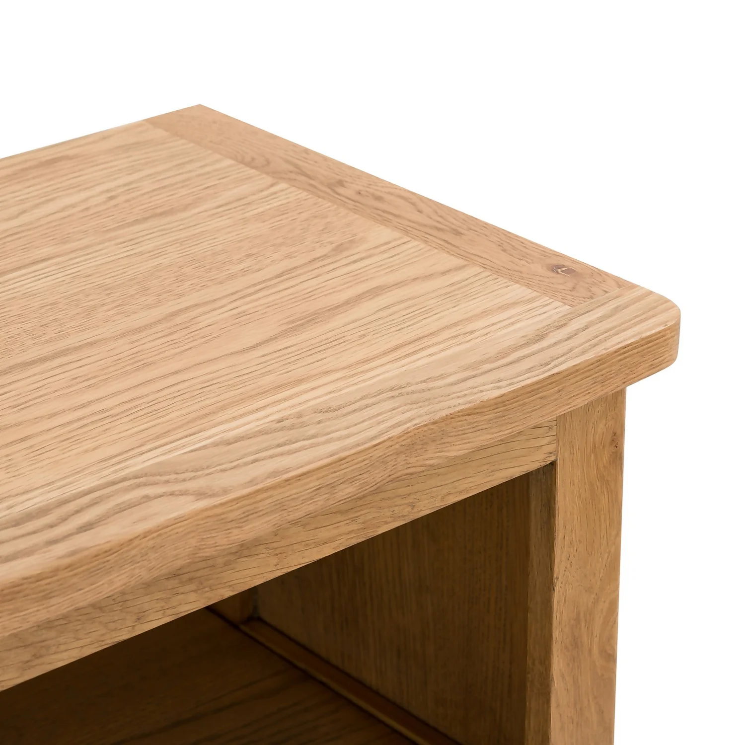 Norbury Low Bookcase - Oak - Image 7