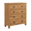 Norbury 5 Drawer Chest - Oak