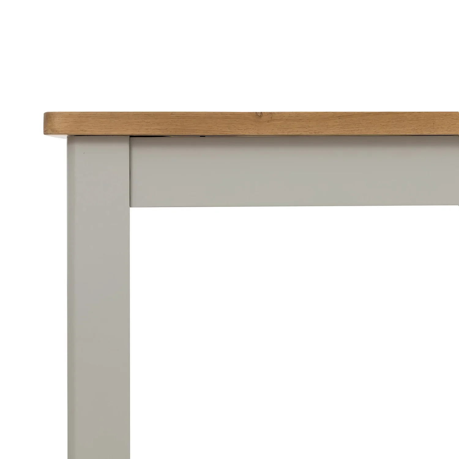 Norbury 6 Seater Dining Table - Grey - Image 7