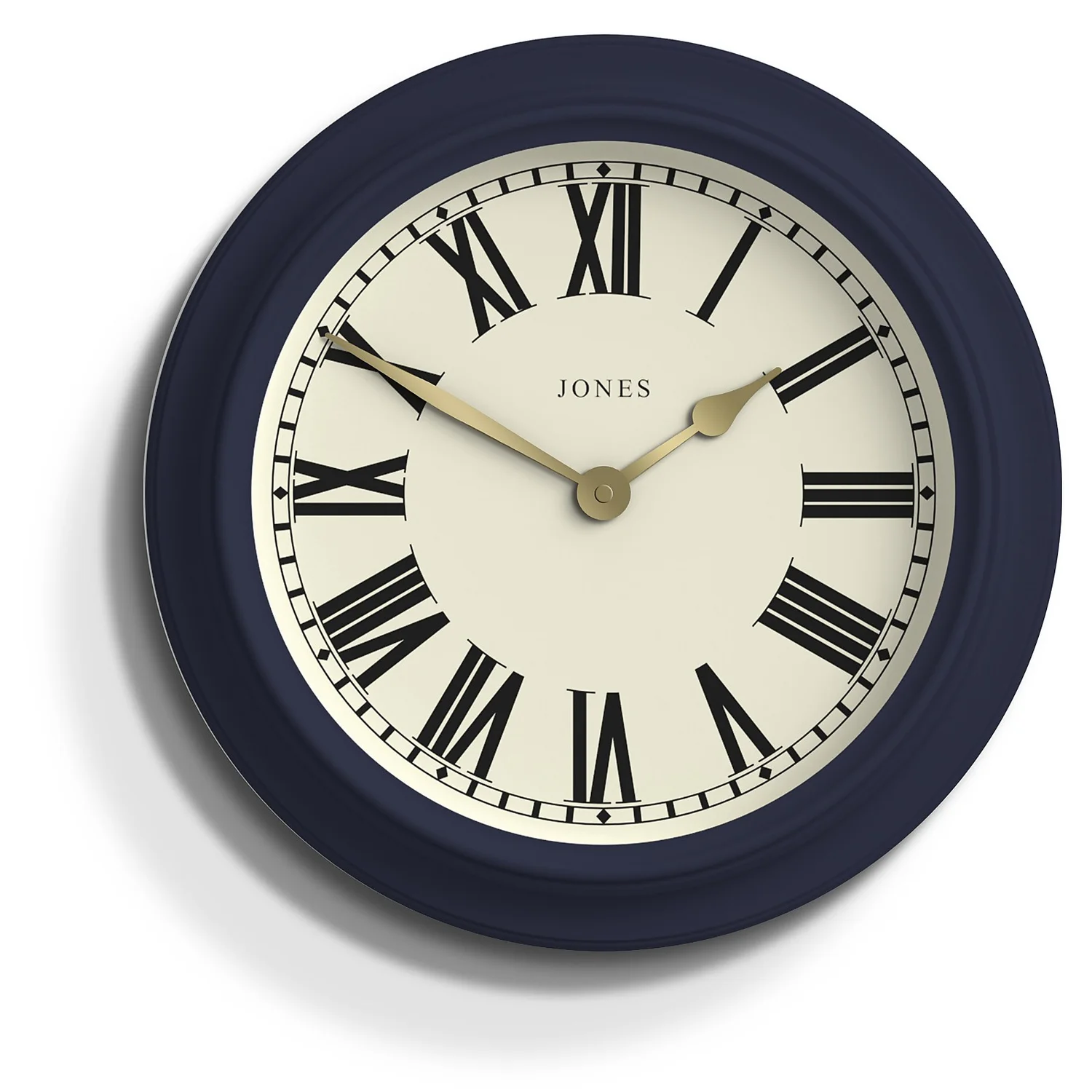 None Jones Opera House Wall Clock - Navy