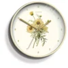 None Jones Botanical Daisy Clock - Cream