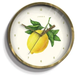 None Jones Spin Lemon Clock