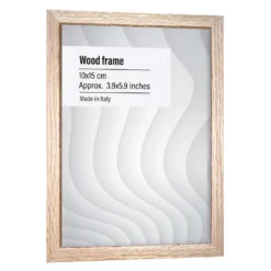 Wood Photo Frame - Set Of 2 10x15cm - Oak