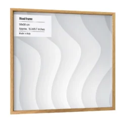 Wood Photo Frame - 50x50cm - Oak