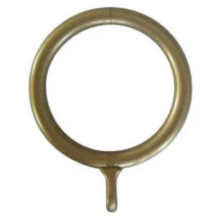 Antique Brass 16/19mm Metal Curtain Rings