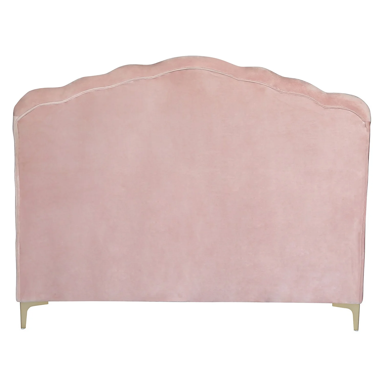 Sophia Scallop Double Bed - Blush - Image 6