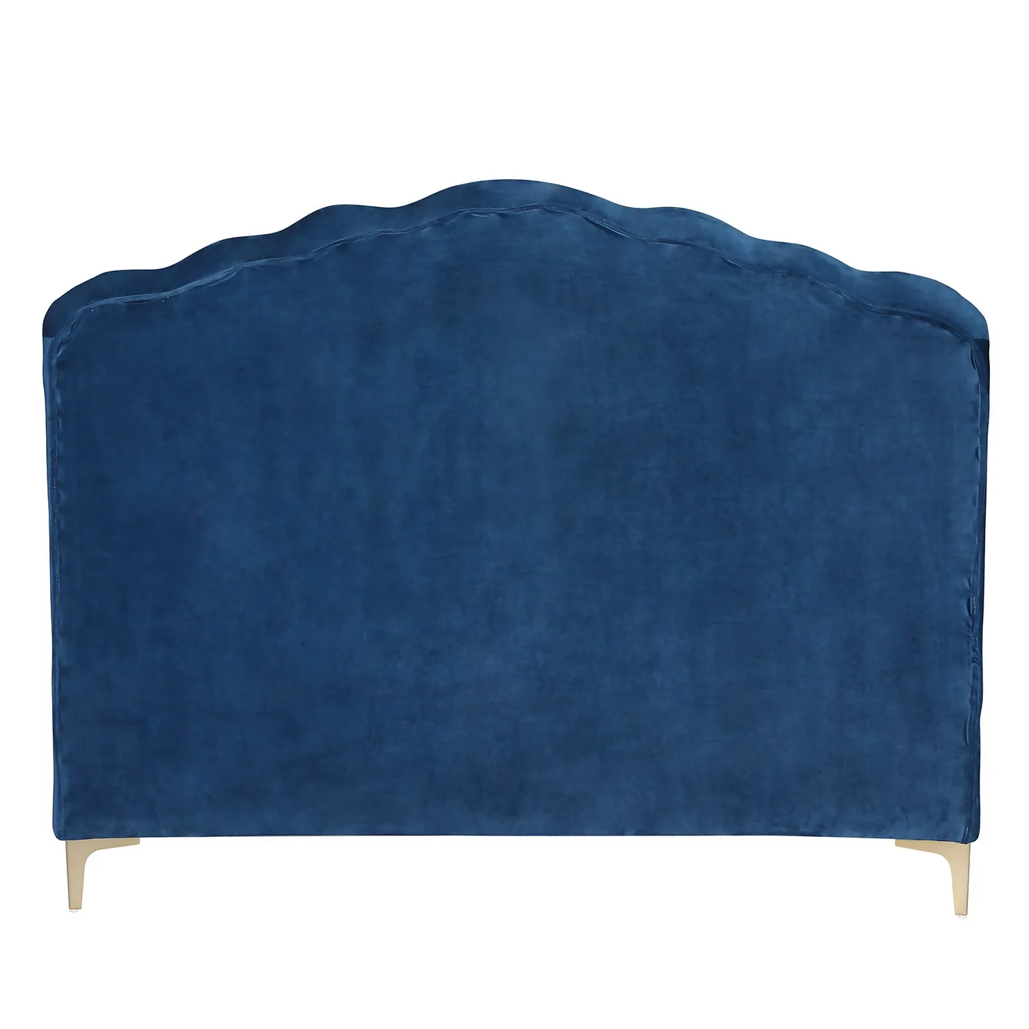 Sophia Scallop Double Bed - Navy - Image 5