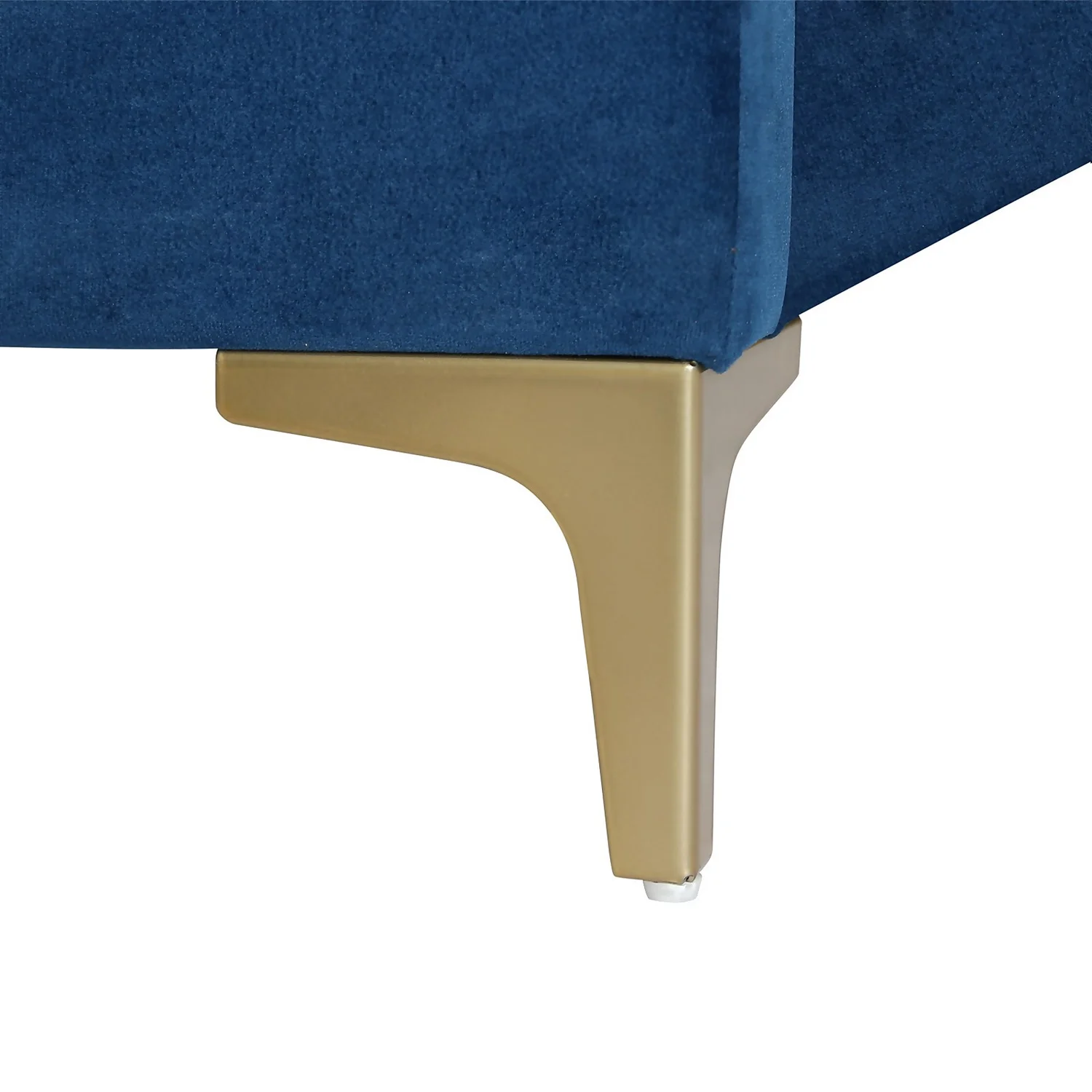 Sophia Scallop Double Bed - Navy - Image 7