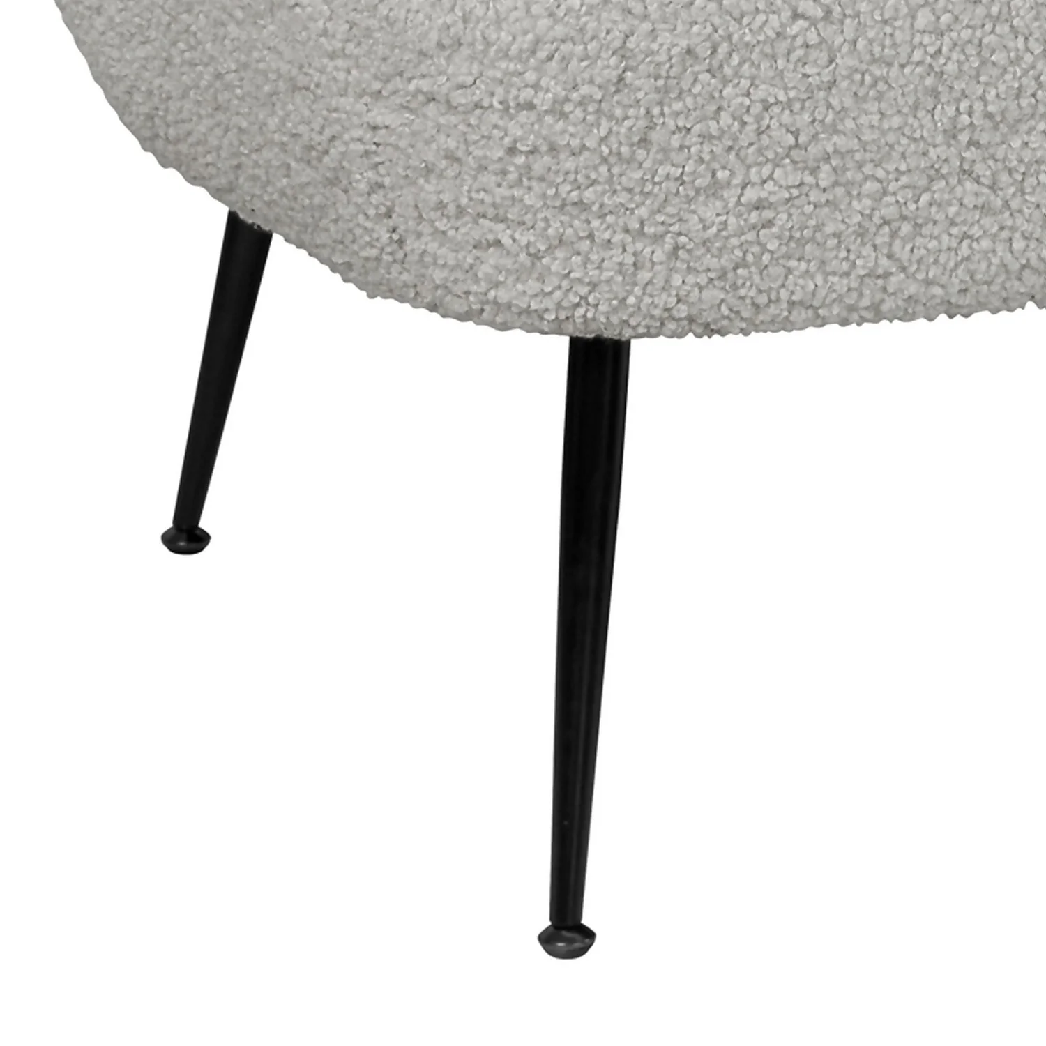 Tori Boucle Tub Sofa - White - Image 7