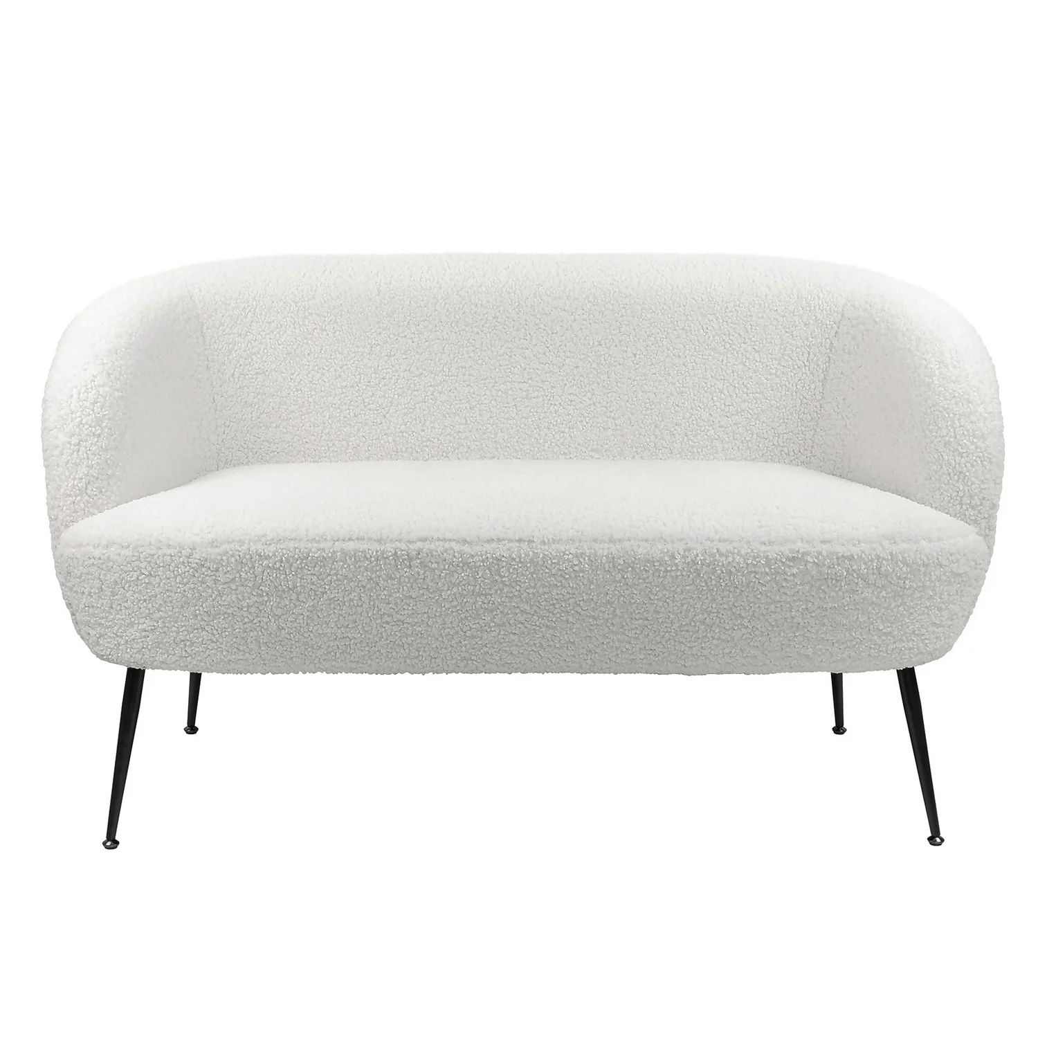 Tori Boucle Tub Sofa - White - Image 3