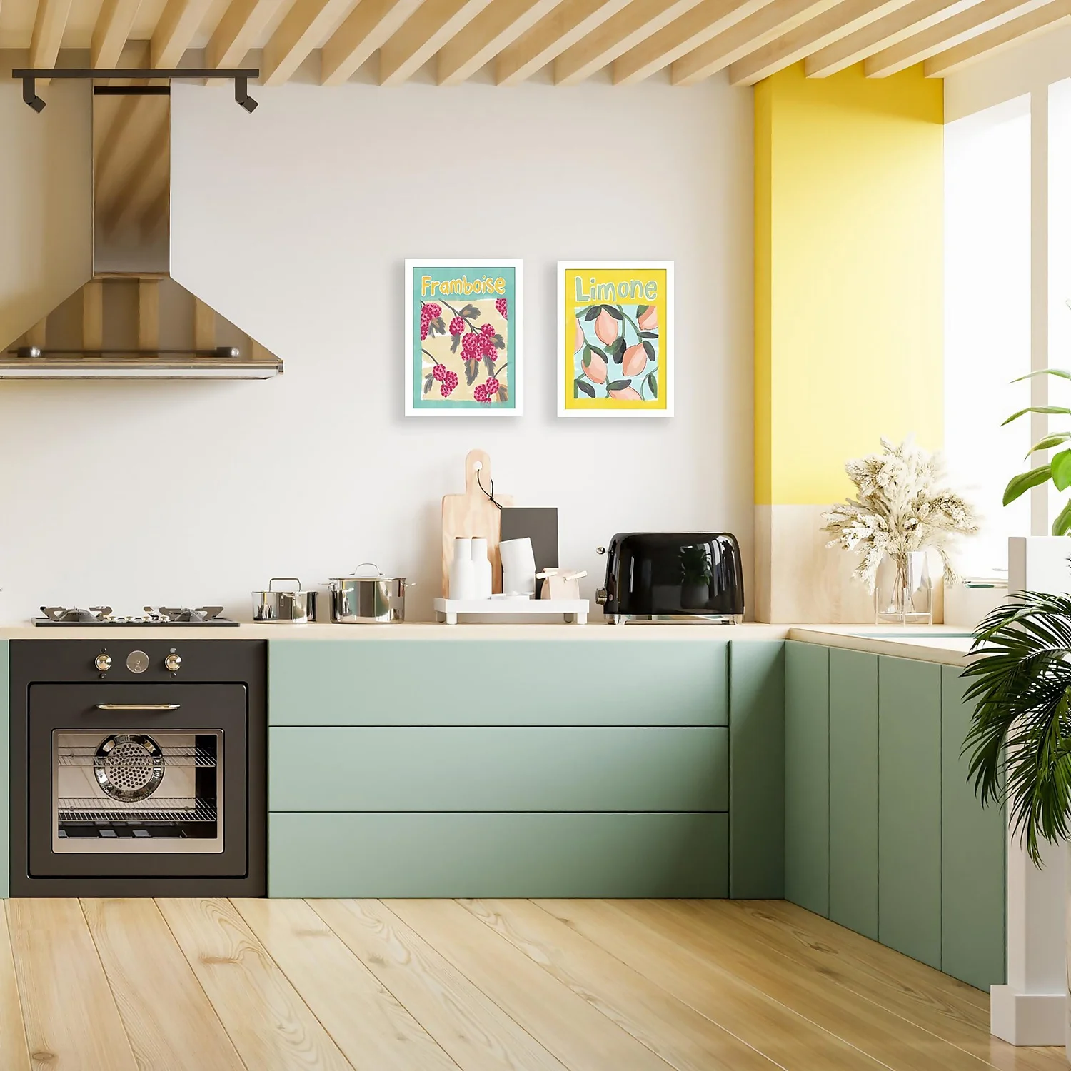 Fruits Framed Prints - Set Of 2 - 40x30cm - Image 2