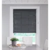Aluminium Venetian Blind - Charcoal - 120x160cm