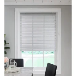 Aluminium Venetian Blind - Silver - 180x160cm